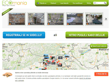 Tablet Screenshot of ecomania.si